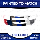 New Painted To Match 2005-2009 Chevrolet Uplander Unfolded Front Bumper. Fixed Price $156.99.