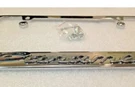 Oem Porsche Panamera Chrome Stainless Steel License Plate Frame + Screws Caps. Fixed Price $89.96.