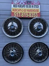 1964-70 Ford Mustang Spinner Spoked Rwb Set Rare Original Stainless Hubcap 14. Fixed Price $650.00.