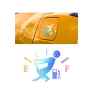 Funny Car Stickers, High Gas Consumption Decal Auto Fuel Tank Cover Sticker, .... Fixed Price $5.50.