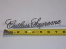 Vtg 73 74 75 76 77 Cutlass Supreme Car Vehicle Badge Emblem 13895 410788. Fixed Price $19.00.