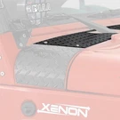 For Jeep Wrangler 07-17 Warrior Black Diamond Plate Center Hood Cowling Cover. Fixed Price $205.56.