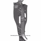 Genuine Gm Driver Side A-pillar Outer Panel Reinforcement 84607723. Fixed Price $473.59.