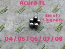 04-08 Acura Tl Lug Nuts Wheel 2004 2005 2006 2007 2008 Oem 5PCS. Fixed Price $17.99.