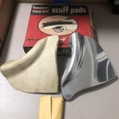 1960 Ford Foxcraft Fender Skirt Stainless Scuff Pads Box. Fixed Price $75.00.