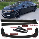 Front Bumper Lip Spoiler Splitter +side Skirt +rear For Acura Rlx 2014-2020. Fixed Price $165.99.