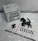 Ferrari SF90 Rear Bumper Matte Black Horse Emblem Badge 0939030. Fixed Price $120.00.