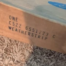 64.5-66 Mustang Coupe Nos Ford Roof Rail Weatherstrip Pair Lh&rh C5ZZ-6551223-C. Fixed Price $150.00.