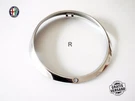 Chrome Ring Ornamental Headlight Alfa Romeo Spider 105 115 66-93 Right Plated. Fixed Price $46.10.