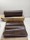 Rear Nos Gm Contour Rubber Floor Mats #997867 Briar Brown Pair. Fixed Price $42.50.