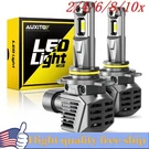 Auxito 9012 Led Headlight Bulb Kit High Low Beam 6500K White 5000LM 200W Us 2/4X. Fixed Price $58.32.