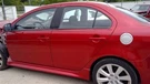2013 Mitsubishi Lancer Gt Left Rear Driver Side Door Red 67126. Fixed Price $445.00.