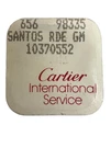 Authentic Cartier Santos Rde Gm Split Stem Ref. 10370552 / 656 98335. Fixed Price $29.99.