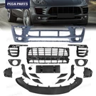 Complete Front Bumper Grille Valance Trim Body Kit For Porsche Macan 2015-2018. Fixed Price $576.99.