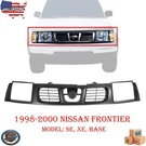 For 1998-2000 Nissan Frontier Grille Black Without Chrome NI1200181. Fixed Price $79.12.