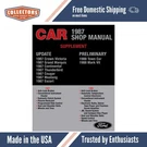 1987 Ford Car Shop Manual Update Supplement - Mustang, Cougar, Escort, Thunderbi. Fixed Price $43.00.