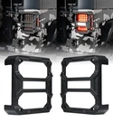 Xprite Rear Corner Guards Body Tail Light Cover For 2007-18 Jeep Wrangler Jku. Fixed Price $56.99.