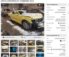 Passenger Side View Mirror Power Non-heated Opt DG7 Fits 10-15 Camaro 4538232. Fixed Price $133.48.
