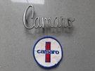 Gm Genuine Camaro #3974594 Script Name Plate Trunk Emblem 71 72 & Vtg Patch. Fixed Price $48.00.