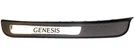 Genesis Sedan 2015-2016 Black Rear Step Plat Sill Trim Left Door Molding Genuine. Fixed Price $58.21.