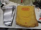 Nos Mopar Right Rear Fender Gravel Guard Stone Shield 1949 Dodge 1364896. Fixed Price $200.00.