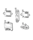 Genuine Mopar Front Door Module Left 68569327AA. Fixed Price $82.54.