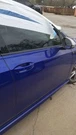 24 Volkswagen Golf Door Front Right Passenger Blue. Fixed Price $800.00.