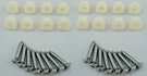 (32PCS) Headlamp Bezel & Trim Hardware! For Restoring Classic Automobiles Etc. Fixed Price $38.00.