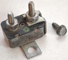 1956-1963 Ford Thunderbird 15A Circuit Breaker Fuse & Screw, 1957-1959 Skyliner. Fixed Price $48.00.