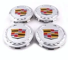 4PC Wheel Center Hub Caps Rim Chrome Color Emblem For Cadillac Escalade Ext Esv. Fixed Price $26.20.