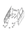 Genuine Mopar Front Door Wiring Right 68354801AC. Fixed Price $115.88.