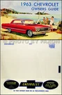 1963 Chevy Owners Manual With Envelope Ss Impala Bel Air Biscayne Chevrolet Car. Fixed Price $27.00.