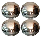 New Polished Stainless Steel Hubcap Set 1947-48 Ford Car 6A-1130-SS. Fixed Price $176.00.