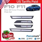 Door Sill Cover Protector Plate Set For Bmw F10 M5 ( 2010-16 ) 51478050045. Fixed Price $198.70.