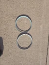 1967 1968 Oe Ford Mustang Bezel Rings Pair Pick. Fixed Price $35.00.