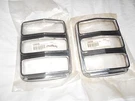 Oem Pair -heavy Fmco Ford Mustang Bezels Trim. Fixed Price $59.00.