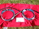 56 Chevy 150/210/BELAIR/NOMAD Chrome Headlight Bezels Danchuk. Fixed Price $199.56.