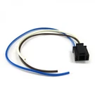 3 Prong Headlight Socket With 12" Leads Autoloc Authlplug Muscle Custom. Fixed Price $19.95.