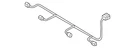 Genuine Audi Parking Aid System Wiring Harness 80A-971-095-R. Fixed Price $291.60.