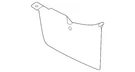 Genuine Nissan Stone Deflector 62822-7BA0A. Fixed Price $48.80.
