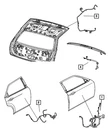 Genuine Mopar Front Door Wiring Right 4607312AB. Fixed Price $18.81.