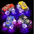 Light Up Monster Truck Toys 4 Pack Push-&-go Cars With Glowing Wheels Ages 3+. Fixed Price $24.99.