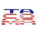 3D Resin Tailgate Inserts Letters Fits 2016-2023 Toyota Tacoma Red White Blue. Fixed Price $35.99.
