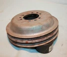 67 68 Bonneville Pontiac 400 Crank Pulley With Catalina Gto. Fixed Price $65.00.
