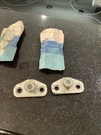 Nos 1965-1966 Mustang Door Striker Plates C2OZ-6222008-B. Fixed Price $135.00.