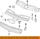 Gm Oem 07-14 Avalanche Grille Components-emblem 22830014. Fixed Price $133.99.