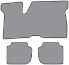 1971-1973 Cadillac Eldorado 1PC Front & 2PC Rear Loop Carpet Logo Floor Mat. Fixed Price $199.95.