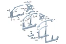 Genuine Mercedes-benz Strut 296-630-96-00. Fixed Price $2000.00.
