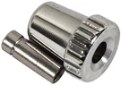 1968-1982 Corvette Clock Knob Kit Screw & Nut Chrome C3 New. Fixed Price $23.74.
