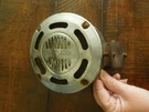1930 1933 Klaxon 17 Pancake Horn 1/4" Dia 6V Oakland Chevrolet Gmc Trucks Work. Fixed Price $145.00.